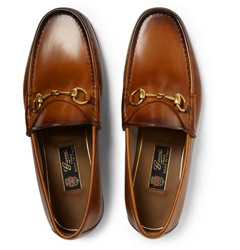 gucci loafers men brown.